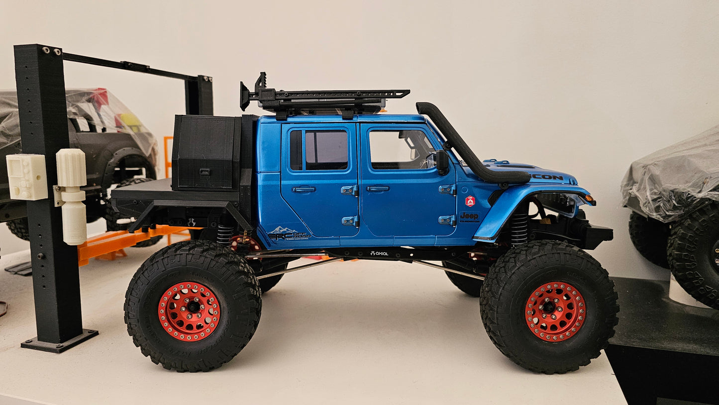 Killerbody Jeep Gladiator 1/10 hard body 313mm Wheelbase - flatbed
