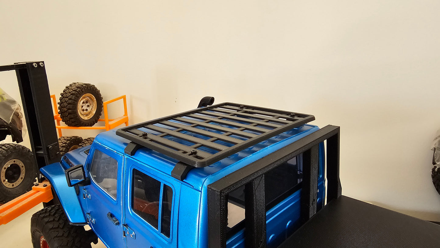 Killerbody Jeep Gladiator 1/10 hard body 313mm Wheelbase - roof rack