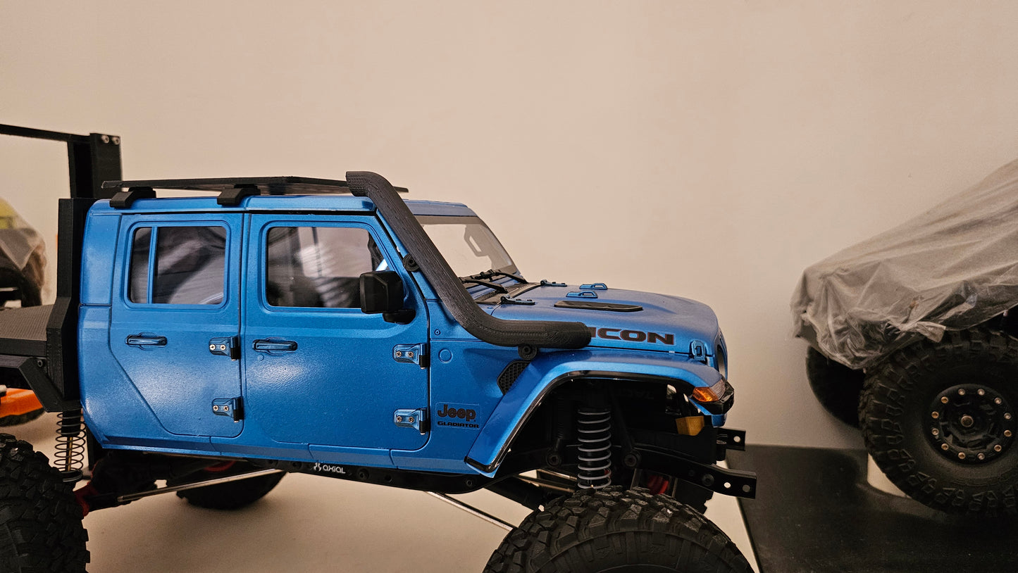 Killerbody Jeep Gladiator 1/10 hard body 313mm Wheelbase - snorkel