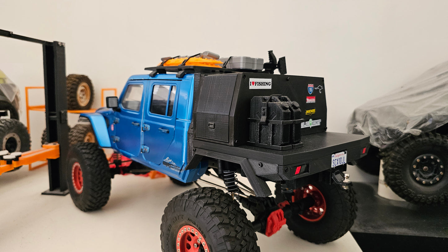 Killerbody Jeep Gladiator 1/10 hard body 313mm Wheelbase - flatbed