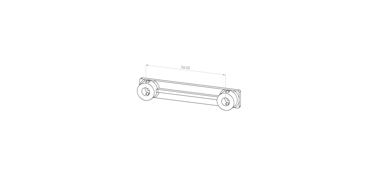 Body flatbed mount Axial scx10 I , II