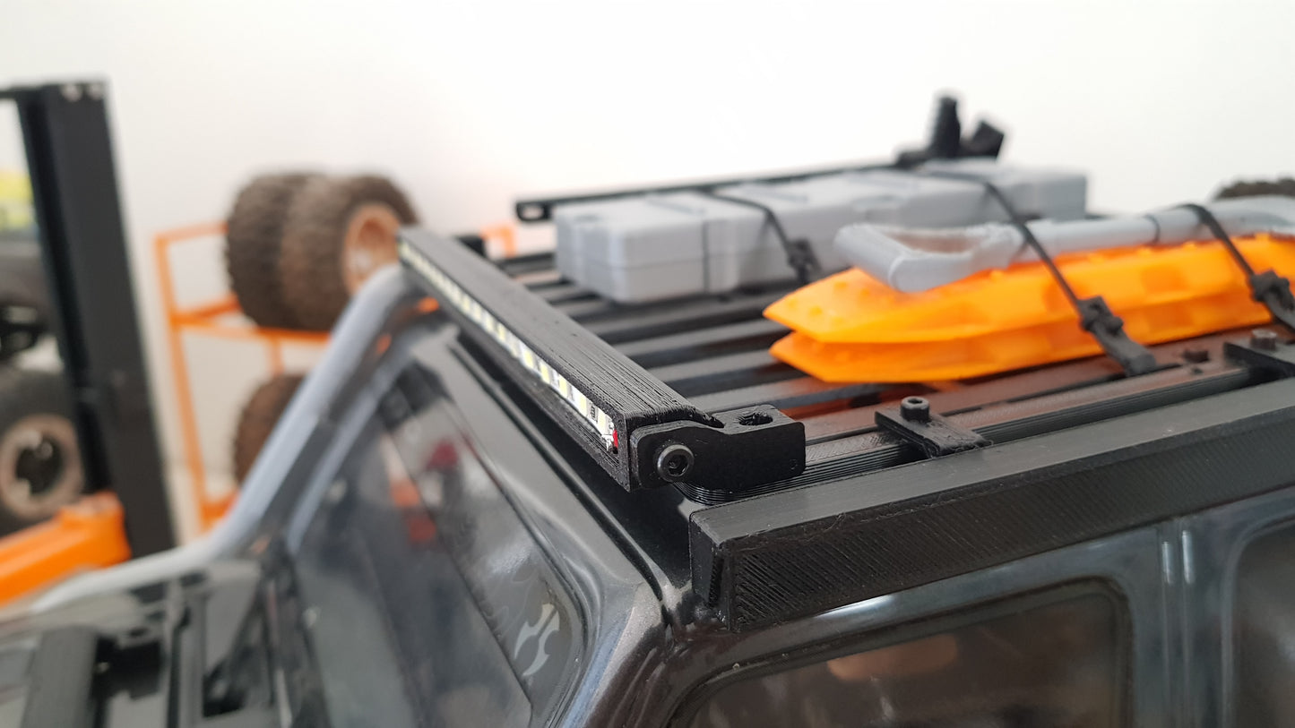Axial scx10.3 Jeep gladiator JT- Roof rack+Light bar