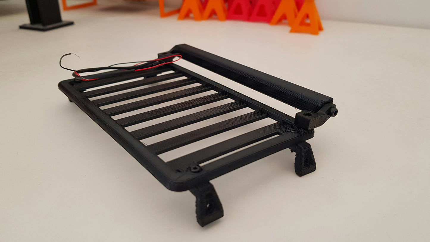 Killer body Toyota Landcruiser LC 70- Roof rack + Light bar