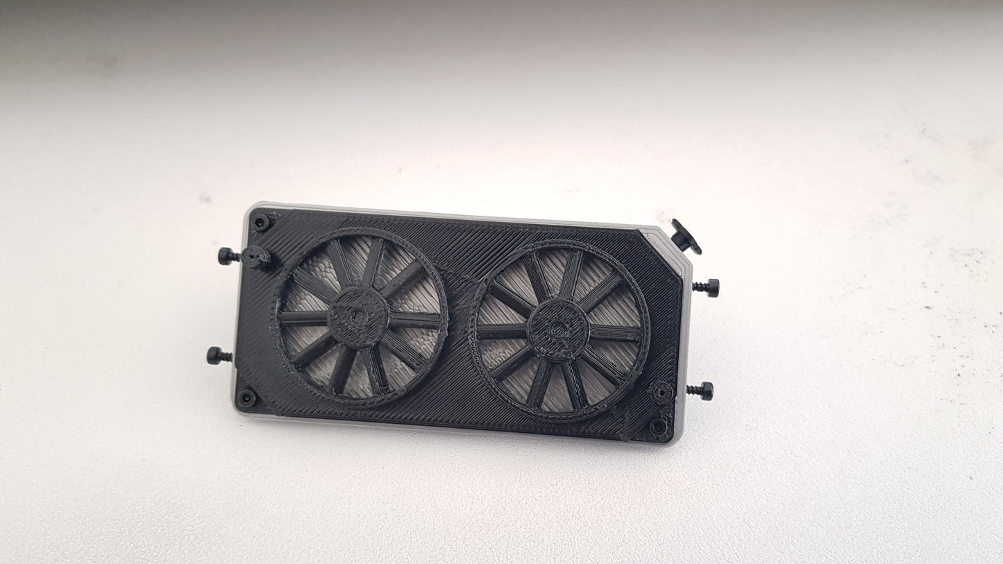 1:10 scale Radiator and twin fan