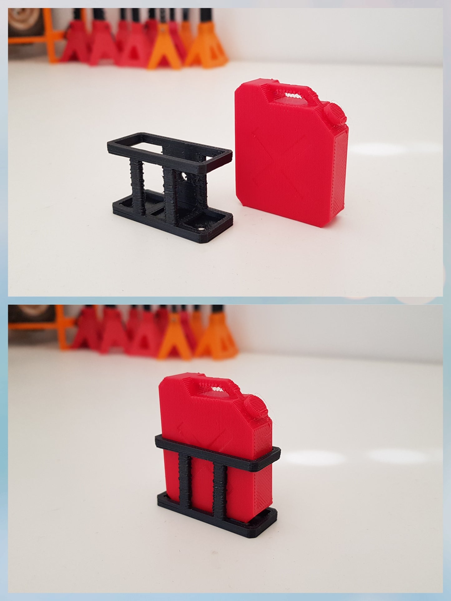 1:10 Scale Jerry can with cage