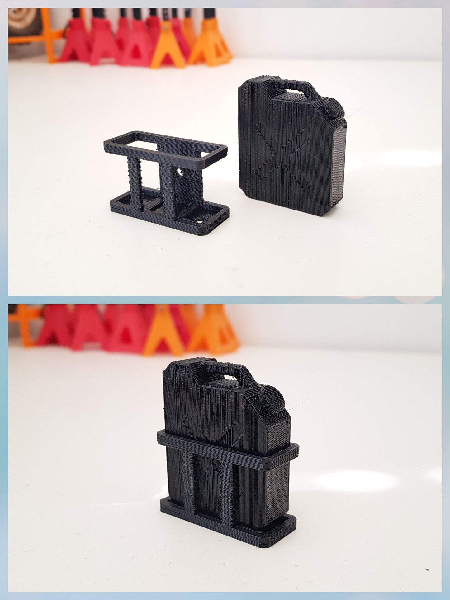 1:10 Scale Jerry can with cage